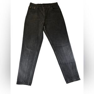 Vintage Levi’s 550 Mom Jeans Made In USA Relaxed Fit Tapered Leg Size 13 Med